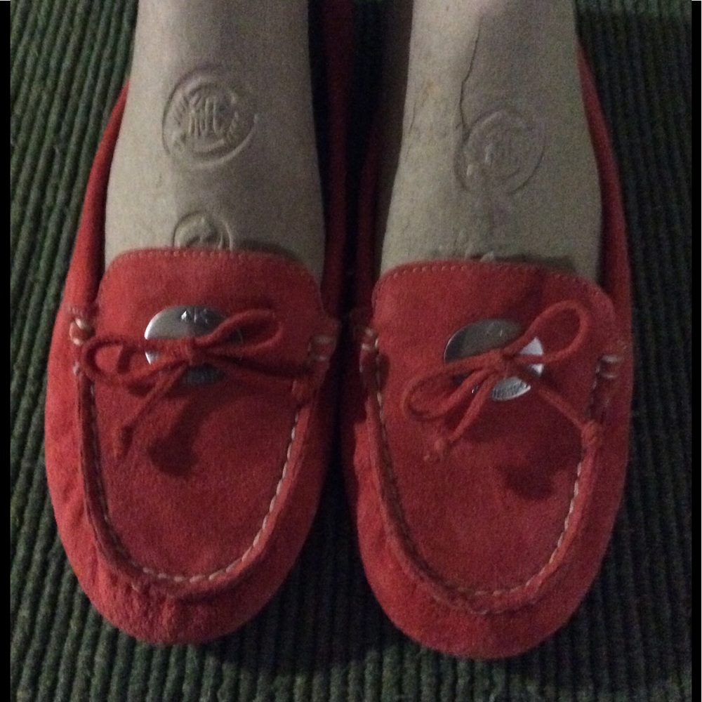Anne Klein sport  suede loafers nwot